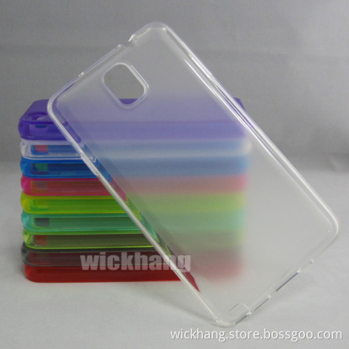 Matte Colorful TPU Gel Soft Rubber Case for Samsung Galaxy Note 3 N9000